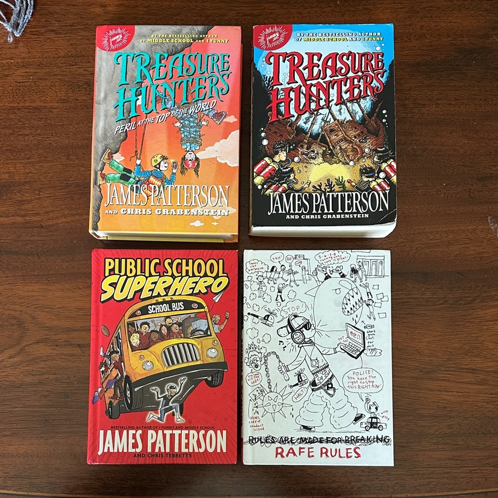 James Patterson Book Set